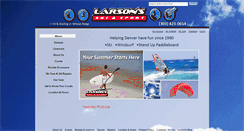 Desktop Screenshot of larsonsport.com
